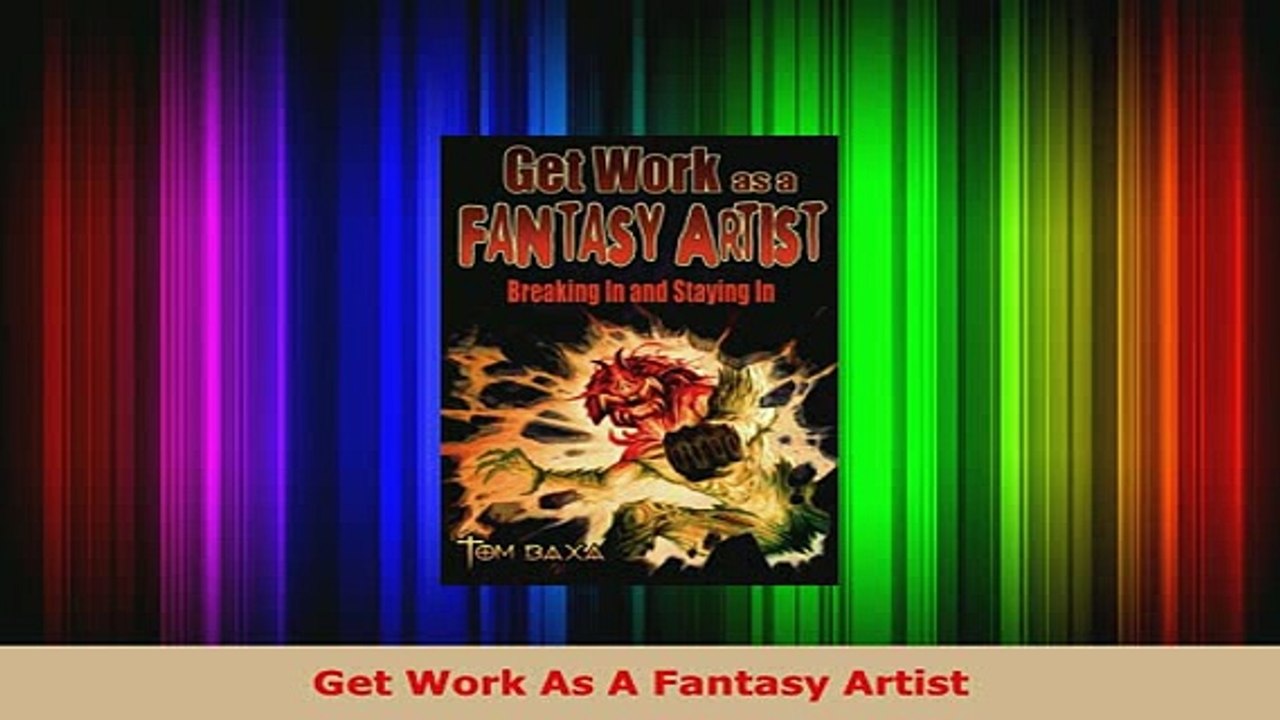 PDF  Get Work As A Fantasy Artist Download Full Ebook