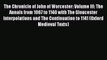 [PDF] The Chronicle of John of Worcester: Volume III: The Annals from 1067 to 1140 with The