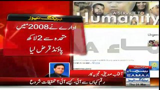 Aftab Siddiqui Comments on MQM Funding to Sun Charity on Samaa TV