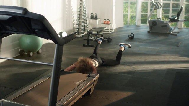 Taylor Swift sur un tapis de course