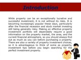 Tips on Property Investment