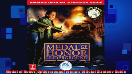 Medal of Honor Underground Primas Official Strategy Guide