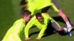 Cristiano Ronaldo and Sergio Ramos with some intense tackles in training