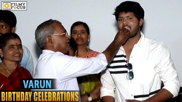 Lajja Movie Actor Varun Birthday Celebrations - Filmyfocus.com