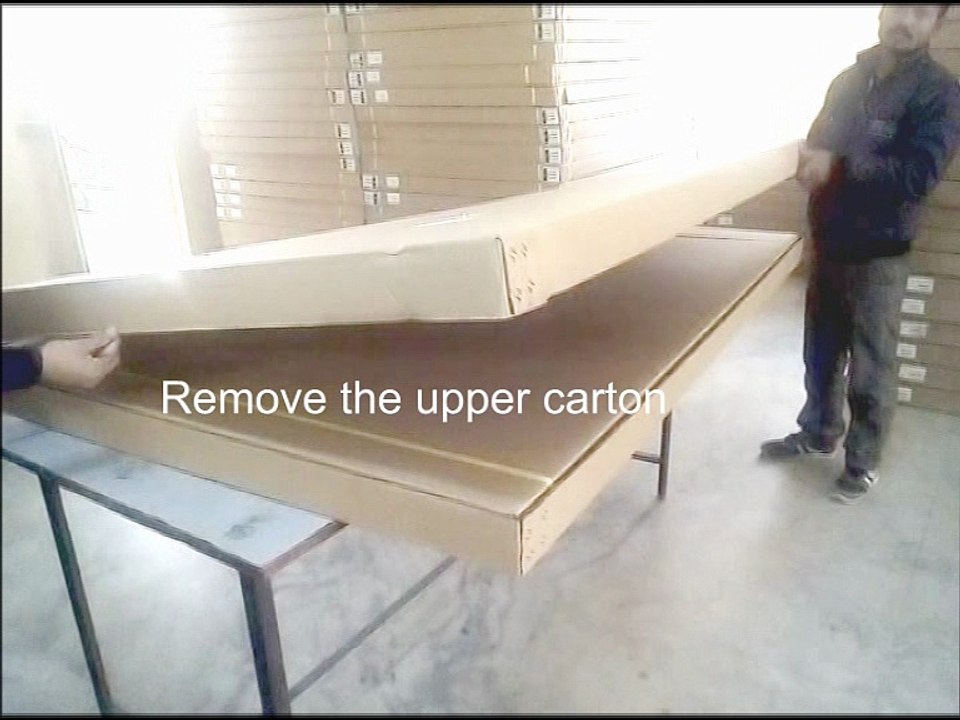 Unpacking of vamaa Interactive Whiteboard SG-IW-78IRS G+