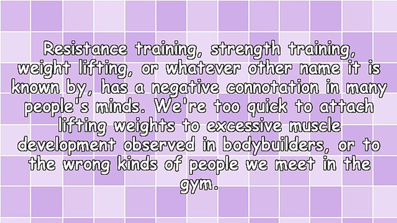 5 Benefits of Resistance Training