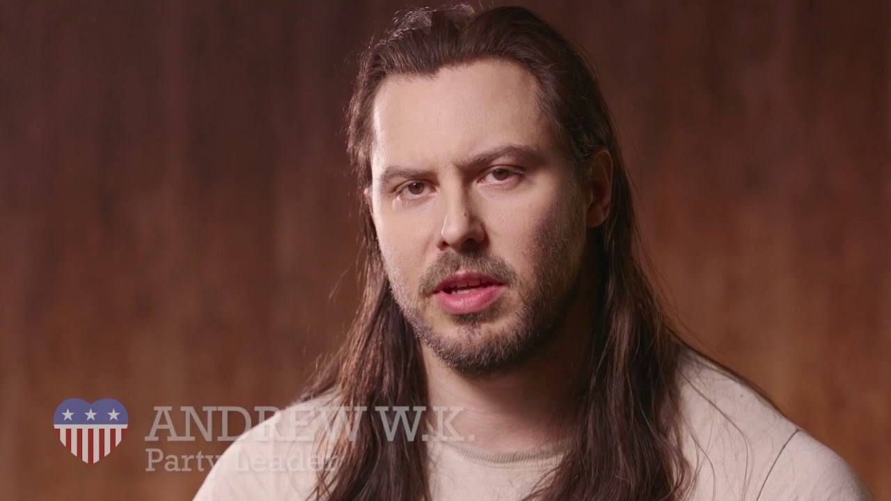 Would You Join Andrew W.K.'s Political Party, "The Party Party?"