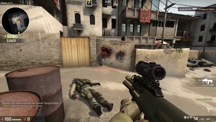 1 v 4 clutch, pistol to aug, dust 2. Silver surfer owning haha