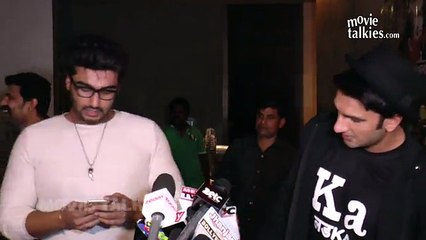 Arjun Kapoor Shows Saif’s SMS Reply On Kissing Scenes In Ki & Ka