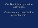 Bionicle Stop Motion Test Compilation