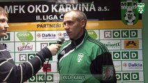 Sezóna 2010/2011 Ondrášovka Cup 4. kolo - MFK OKD Karviná vs. FC Zbrojovka Brno 2:0 (2:0)