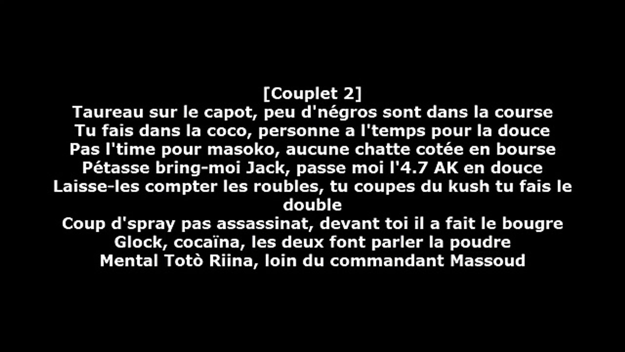 Booba - Charbon (Music Lyrics)