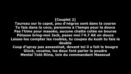 Booba - Charbon (Music Lyrics)