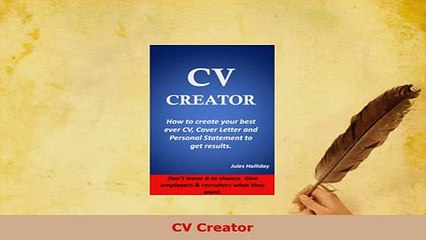 Create Your Professional CV Easily – Download Now! ✨
