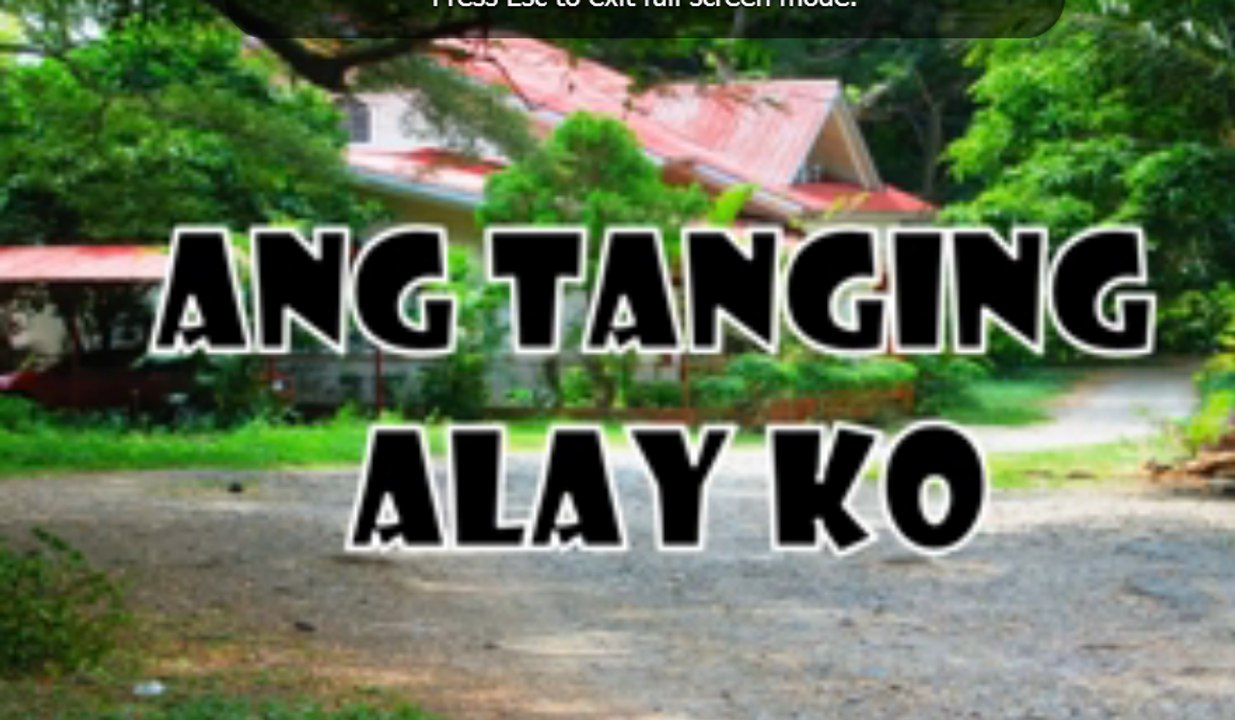 Ang tanging alay ko