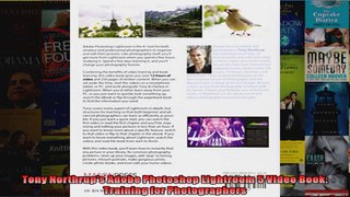 Tony Northrups Adobe Photoshop Lightroom 5 Video Book Training for Photographers