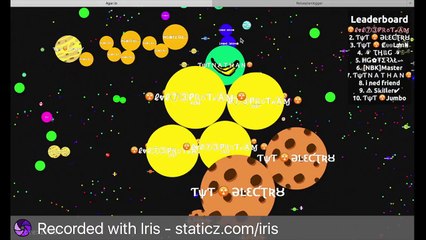 Agar.io Destroying Lobby - 35k