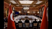 Erdoğan, Aziz Sancar ve ABD'li Kanaat Önderleri ile Akşam Yemeği Yedi