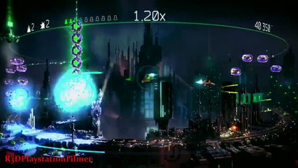 Resogun - PS4 Gameplay Walkthrough Part 1 - "Acis" Level {Experienced Difficulty}
