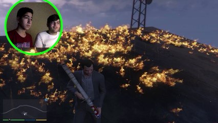 GTA 5 Funny Moments ,GTA 5 Character has a Sexy Butt ,Tank Killers