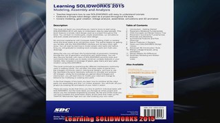 Learning SOLIDWORKS 2015