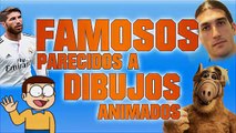 Famosos parecidos a los dibujos animados