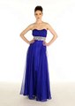 Long strapless sequins chiffon gown for all occasions- MQ1046