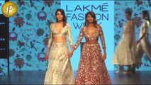 CELEBS AS GUEST FOR NISHIKA LULLA & MONICA DOGRA N SHIBANI DANDEKAR ON RAMP FOR PAYAL SINGHAL SHOW LFW