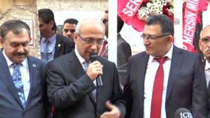 Başbakan Yardımcısı Elvan ile Bakan Eroğlu Mersin'de