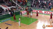 BSL 24. Hafta | Yeşil Giresun Belediye-Galatasaray Odeabank İlk Yarı
