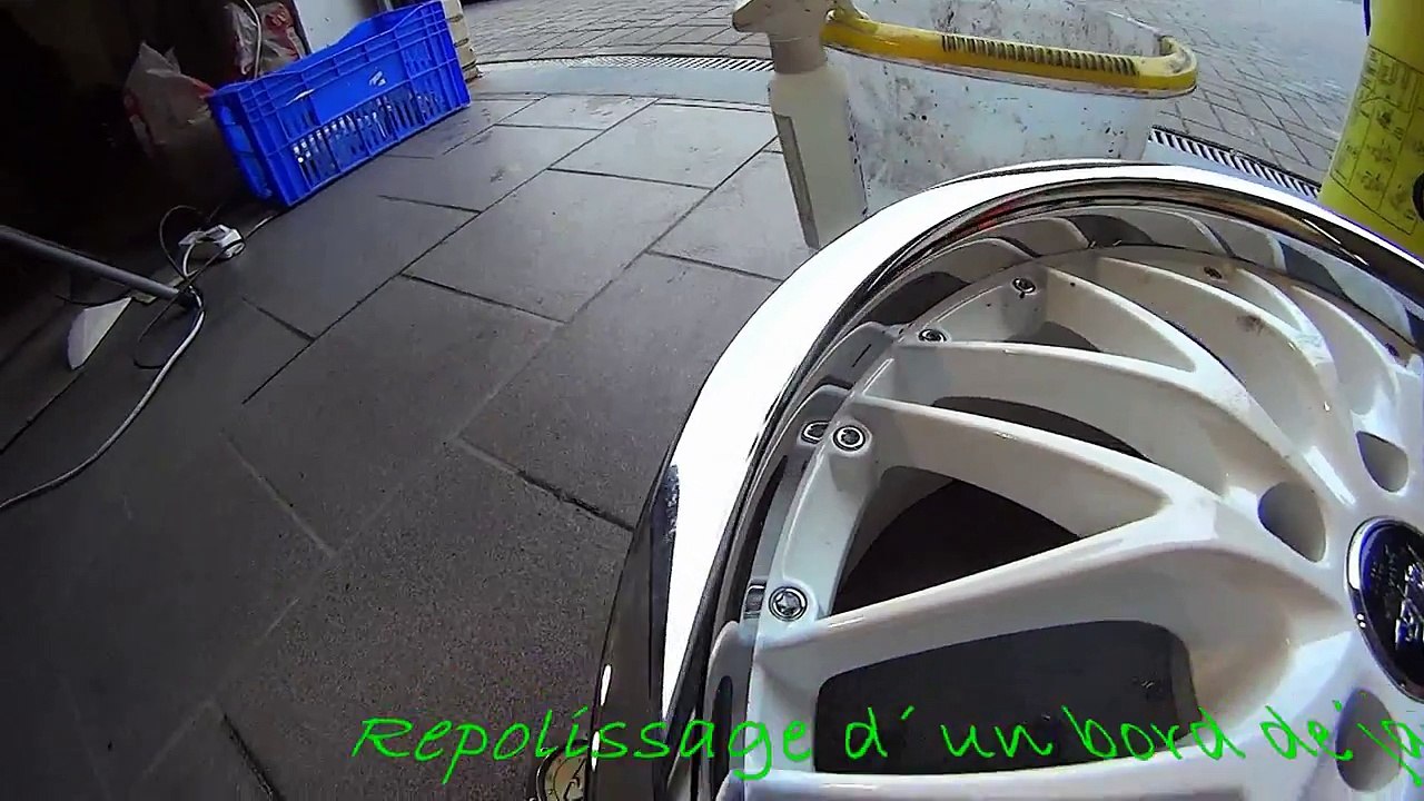 Tutoriel : Réparation/Remise à neuf de Jantes déport / bords Chromé