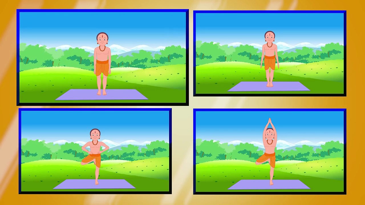 Learn Yoga in Hindi - Vrikshasana