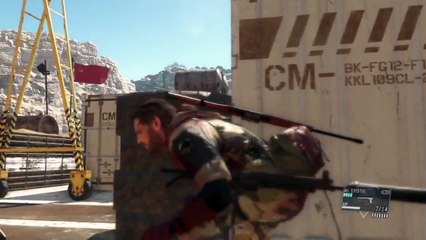 METAL GEAR SOLID V|THE PHANTOM PAIN Walkthrough Part 16 Over The Fence