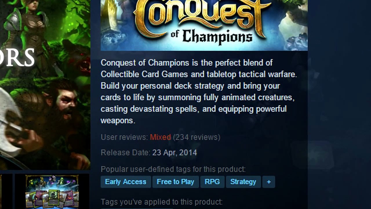 ★ Conquest of Champions Game Review