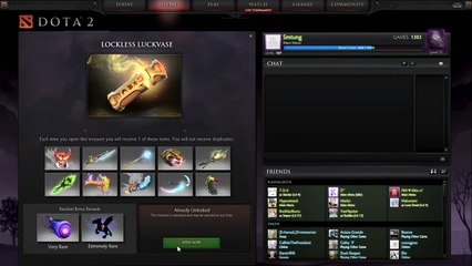 Dota 2 - Unboxing  Lockless Luckvase