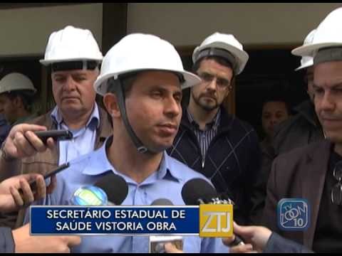 24-07-2015 - SECRETARIA ESTADUAL VISTORIA OBRA SAÚDE - ZOOM TV JORNAL