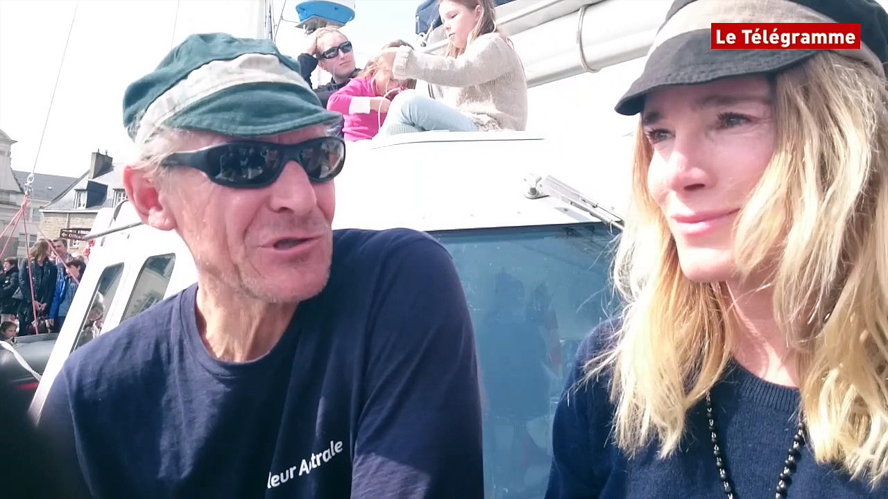 Vannes. Photo de mer : la foule au rendez-vous pour accueillir "Fleur Australe"