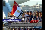 السيسى يستقبل الرئيس الموريتانى بمطار القاهرة