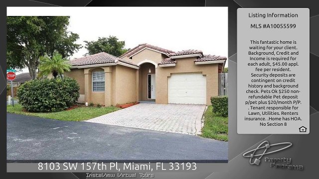 8103 SW 157th Pl, Miami, FL 33193