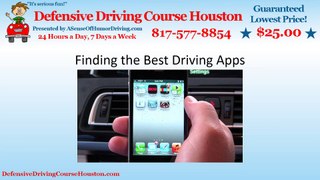 Finding the Best Driving Apps