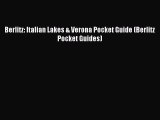 Read Berlitz: Italian Lakes & Verona Pocket Guide (Berlitz Pocket Guides) Ebook Free