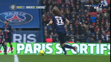 Zlatan Ibrahimovic Goal HD - PSG 1-0 Nice - 02-04-2016