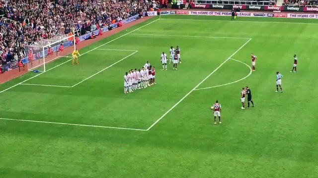 Le coup-franc exceptionnel de Dimitri payet avec West Ham !
