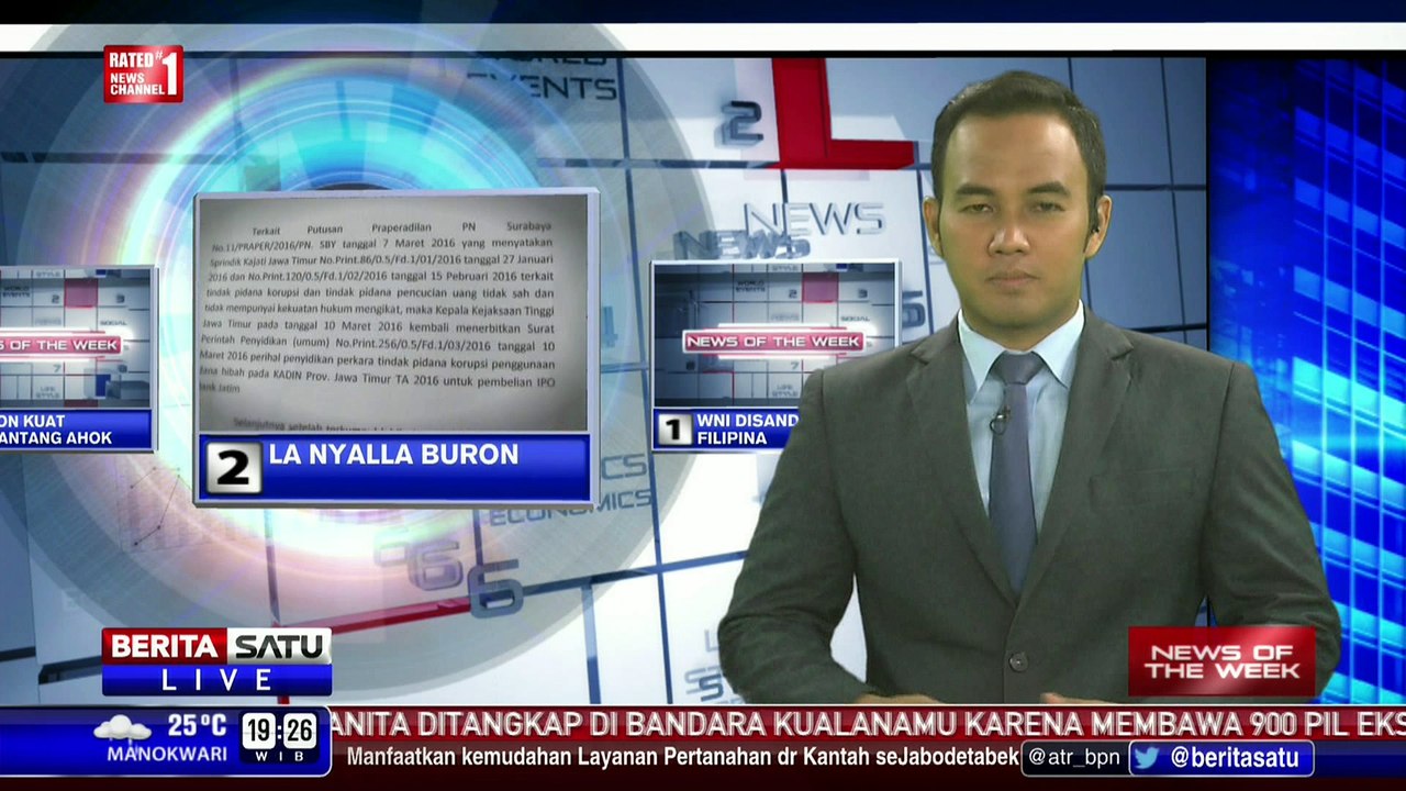 News of The Week: La Nyalla Buron