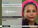 Piedad Córdoba agradece apoyo tras conocerse atentado en su contra