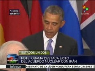 EE.UU.: Obama destaca éxito del acuerdo nuclear con Irán