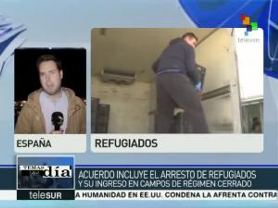 Grecia: aprueba parlamento medidas restrictivas contra refugiados