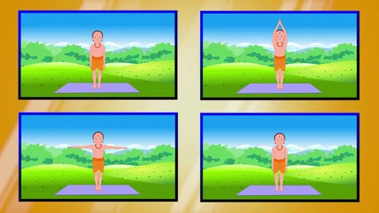 Learn Yoga in Hindi - Urdhva Hastasana