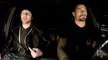 WWE roman reigns and dean ambrose car Ride Along  California Car Ride