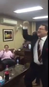 Check out the Celebration from PTV Sports Room on India's Defeat Against West Indies